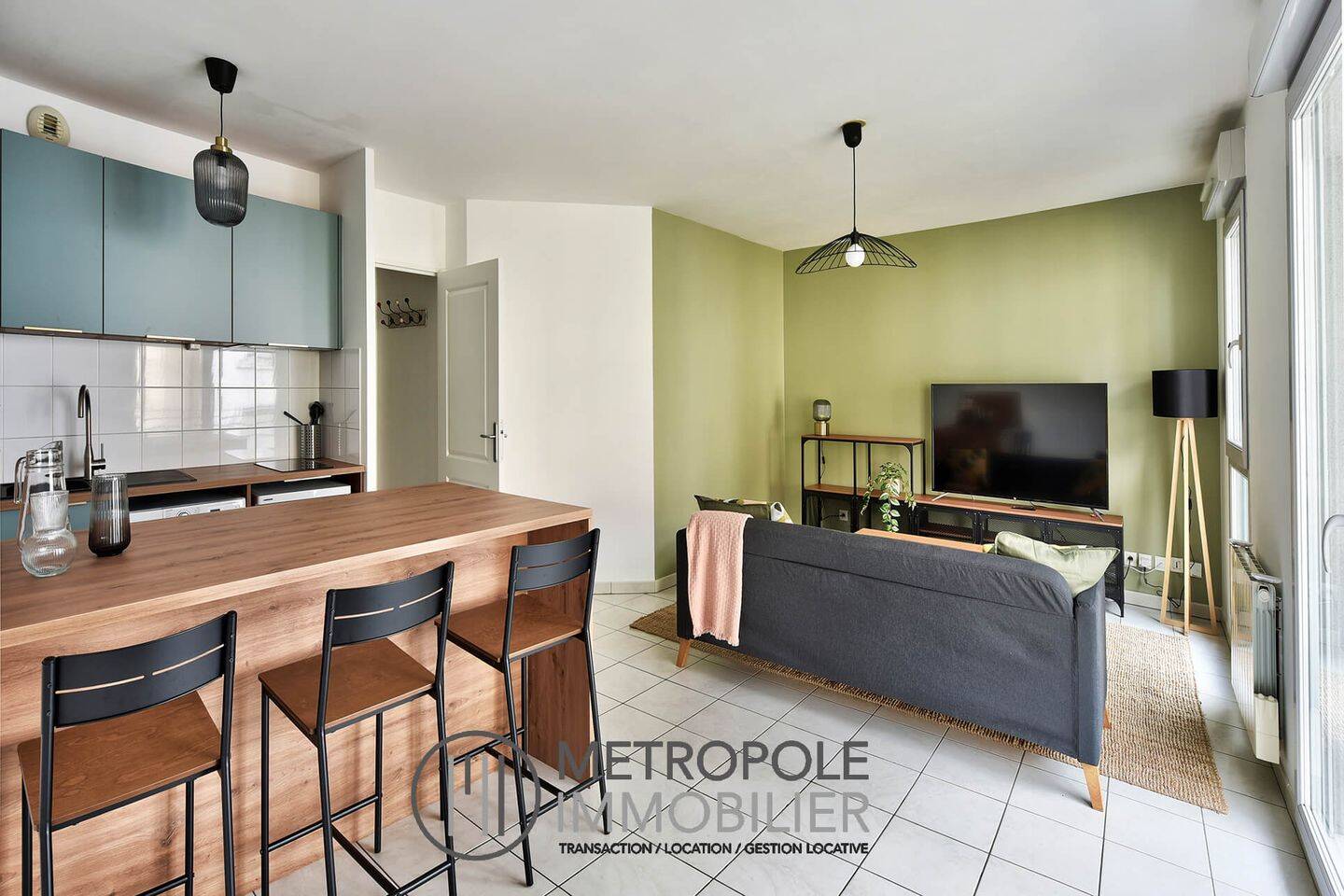 Appartement 2 pièces 43 m² · à Lyon 8ème Arrondissement · 43 m² · 970 €/mois