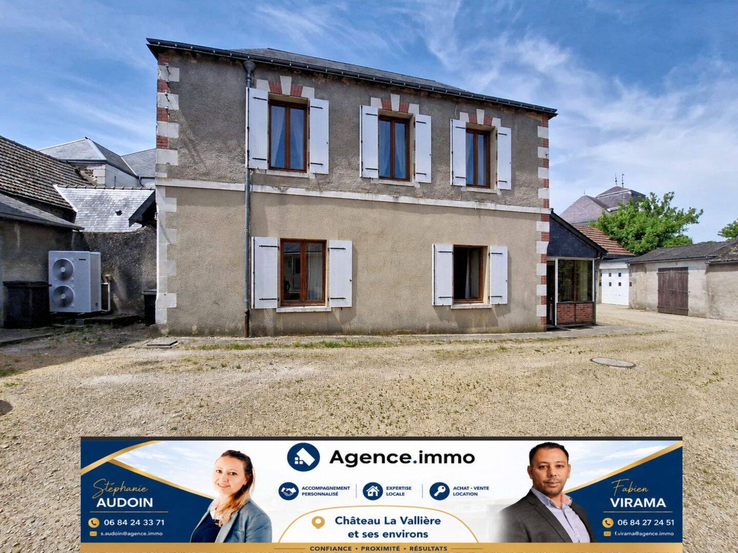 Maison 1 pièce 159 m² · à Château-la-Vallière · 159,5 m² · 120 000 €