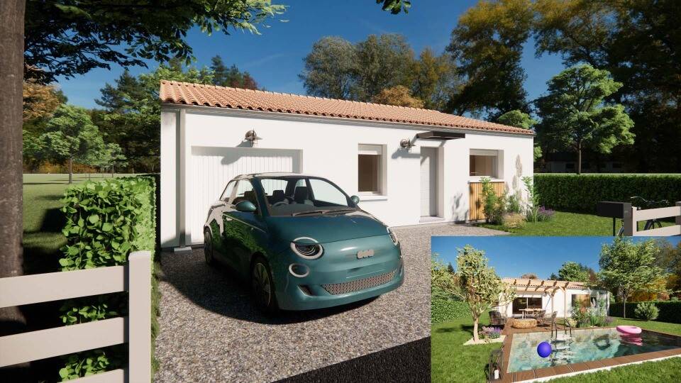 Maison 2 pièces 61 m² · à Notre-Dame-de-Riez · 61 m² · 175 900 €