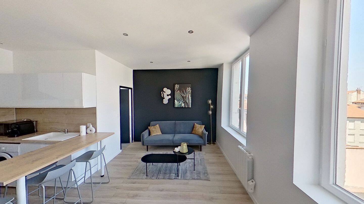 Appartement 2 pièces 45 m² · à Saint-Étienne · 45 m² · 520 €/mois