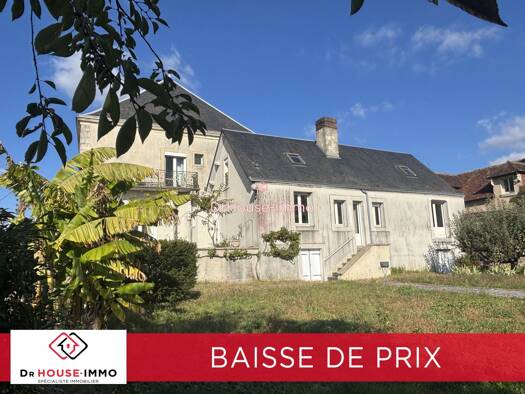Maison à vendre 305 000 € 8 pièces 4 chambres 200 m² 2 284 m² de terrain Sud Est La Ferté-Bernard 72400