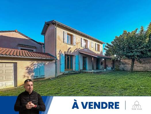Maison de ville à vendre 369 900 € 4 pièces 3 chambres 80 m² 280 m² de terrain Charly 69390