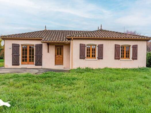 Maison de plain-pied à vendre 257 152 € 4 pièces 3 chambres 100 m² 1 073 m² de terrain Rieux-Volvestre 31310