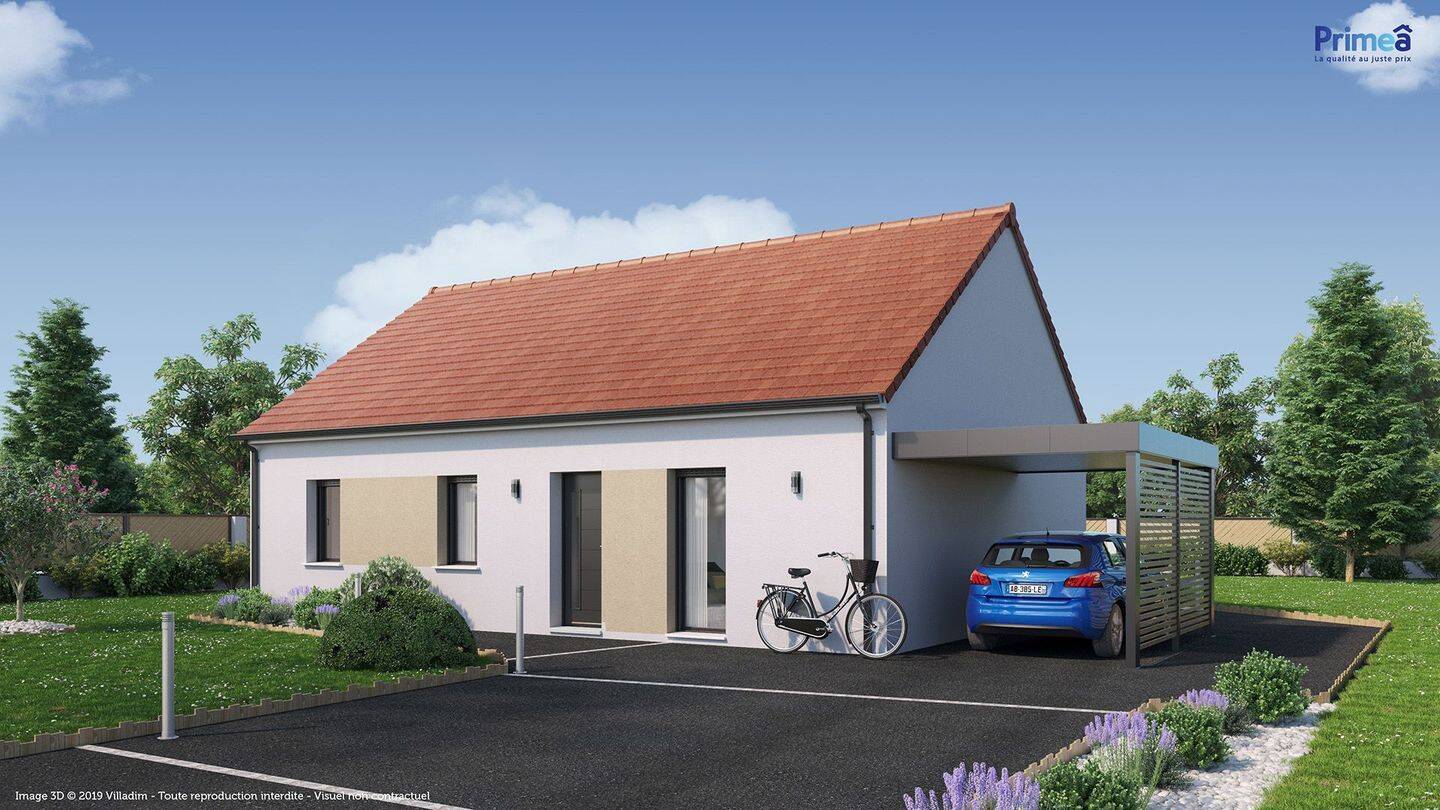 Maison 4 pièces 82 m² · à Pourrain · 82 m² · 186 730 €
