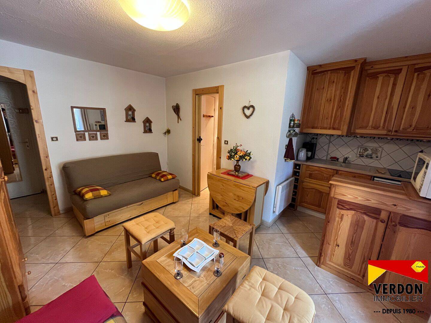 Appartement 1 pièce 20 m² · à Allos · 19,7 m² · 59 950 €