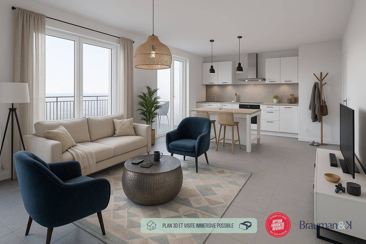 Appartement 5 pièces 100 m² · à Bordeaux · 100 m² · 405 363 €