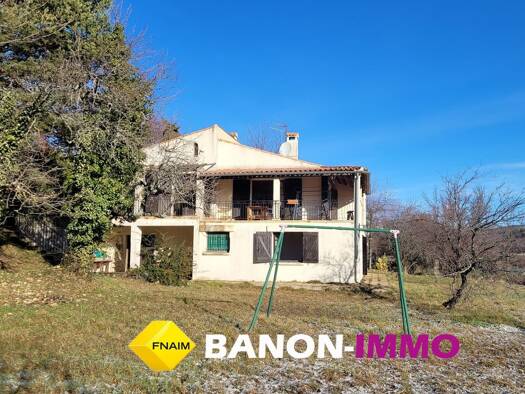 Maison à vendre 250 000 € 7 pièces 5 chambres 164 m² 1 500 m² de terrain Revest-du-Bion 04150