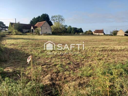 Terrain constructible à vendre 26 000 € 1 452 m² de terrain Mouzay 37600