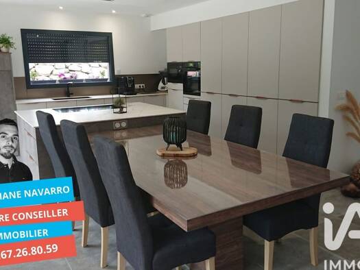 Maison de plain-pied à vendre 329 000 € 6 pièces 5 chambres 131 m² 1 115 m² de terrain Pommiers 42260