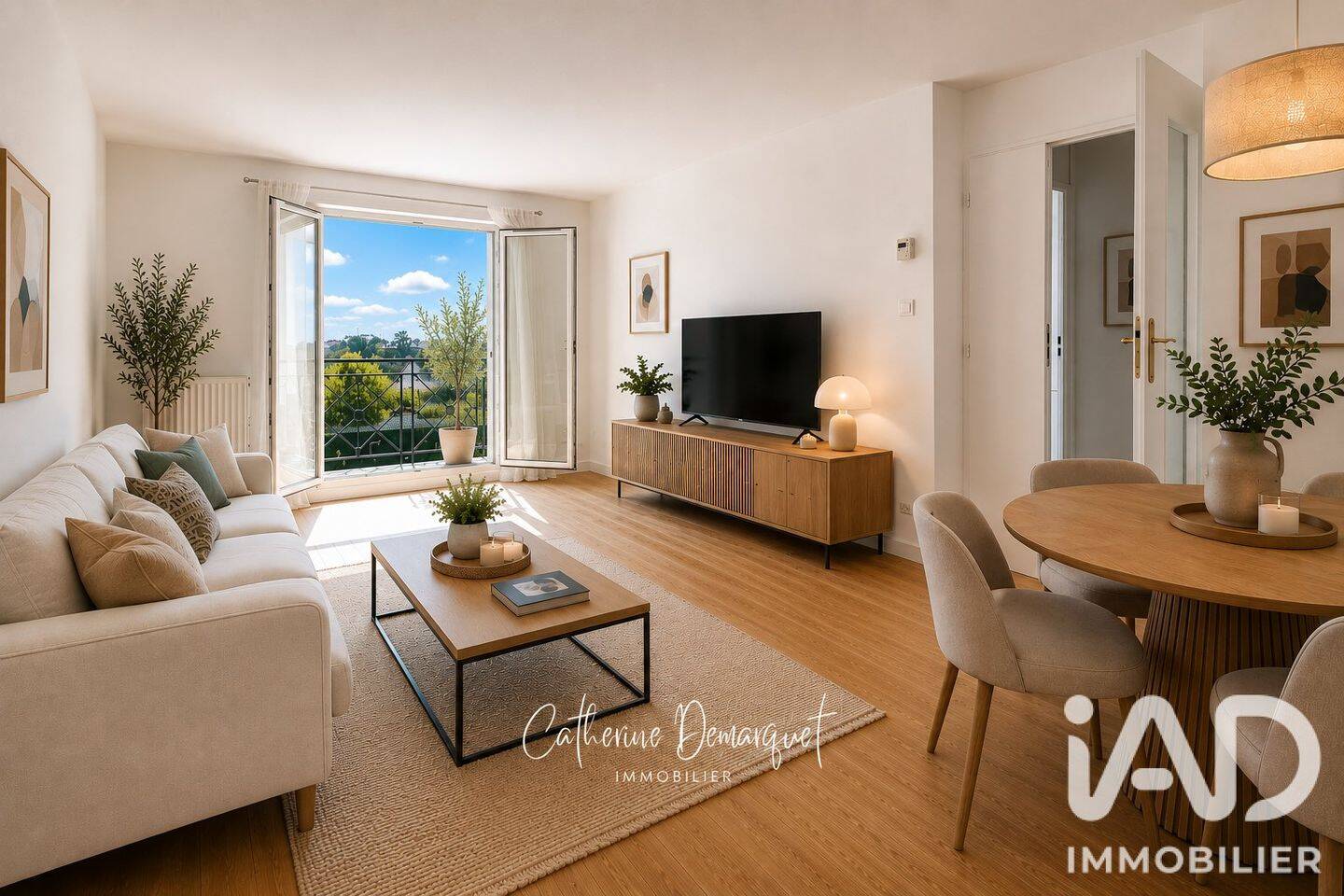 Appartement 3 pièces 66 m² · à Verneuil-sur-Seine · 66,3 m² · 1 240 €
