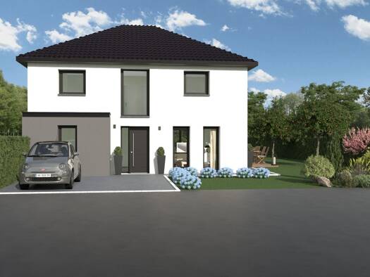 Terrain avec maison neuve à vendre 314 000 € 5 pièces 4 chambres 125 m² 526 m² de terrain Moncheaux 59283