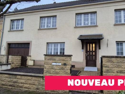 Maison à vendre 154 900 € 7 pièces 3 chambres 210 m² 807 m² de terrain Ouest L'Hôpital 57490