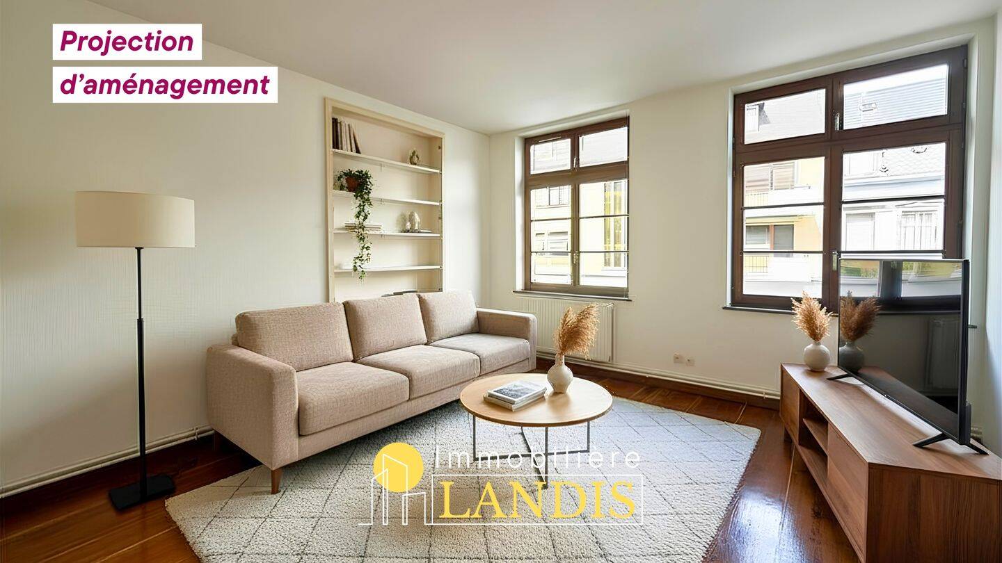 Appartement 2 pièces 47 m² · à Selestat · 46,7 m² · 580 €