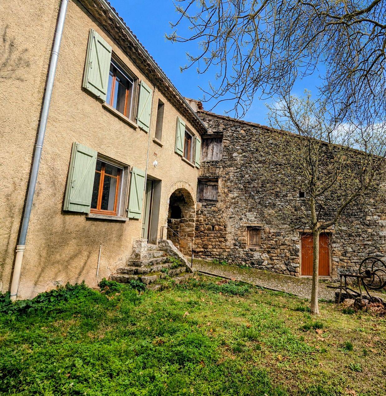 Maison Médiévale & Dépendance Vue Château Pays Cathare