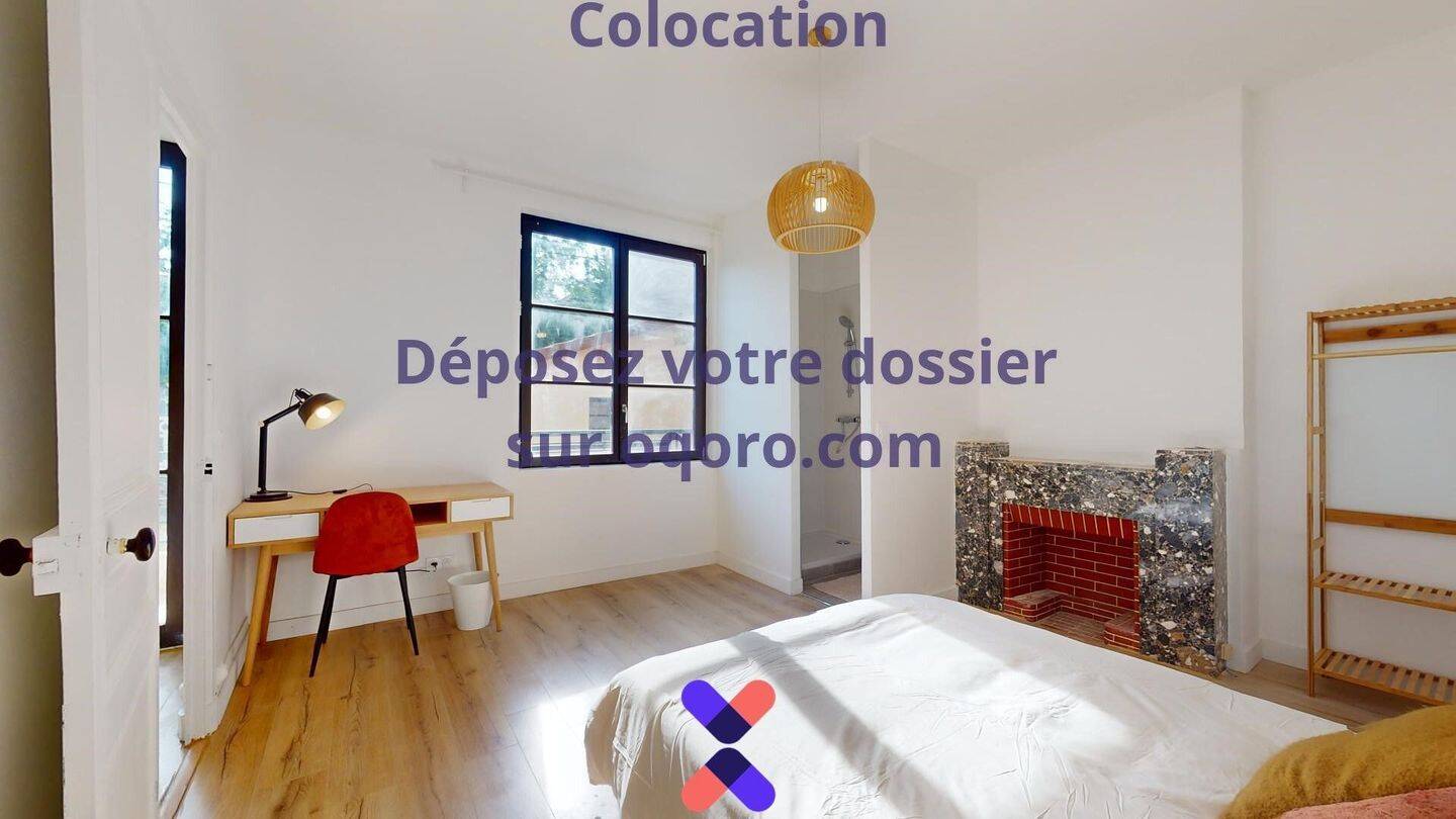 Chambre en colocation maison meublée — 1