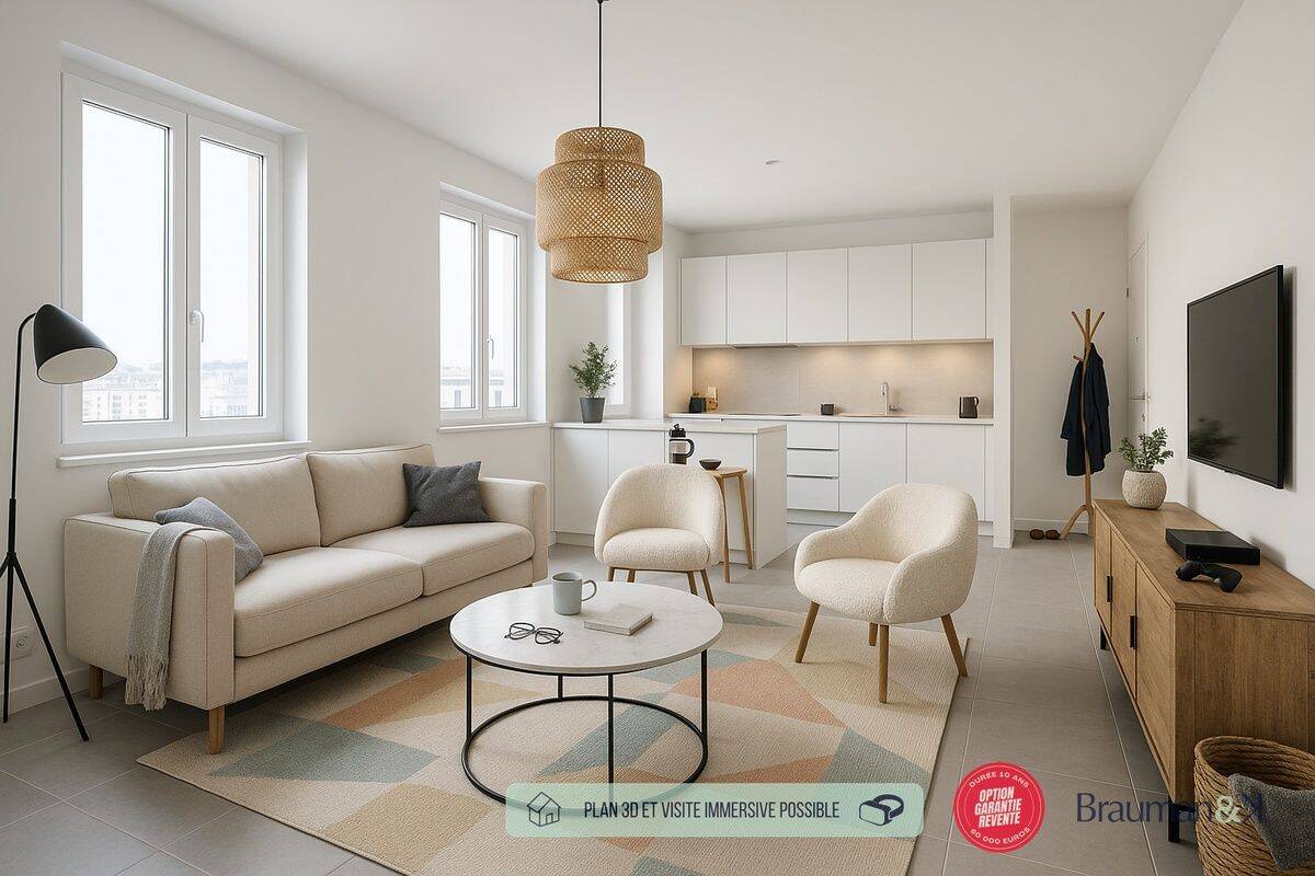 Appartement 3 pièces 67 m² · à Kembs · 67 m² · 277 200 €