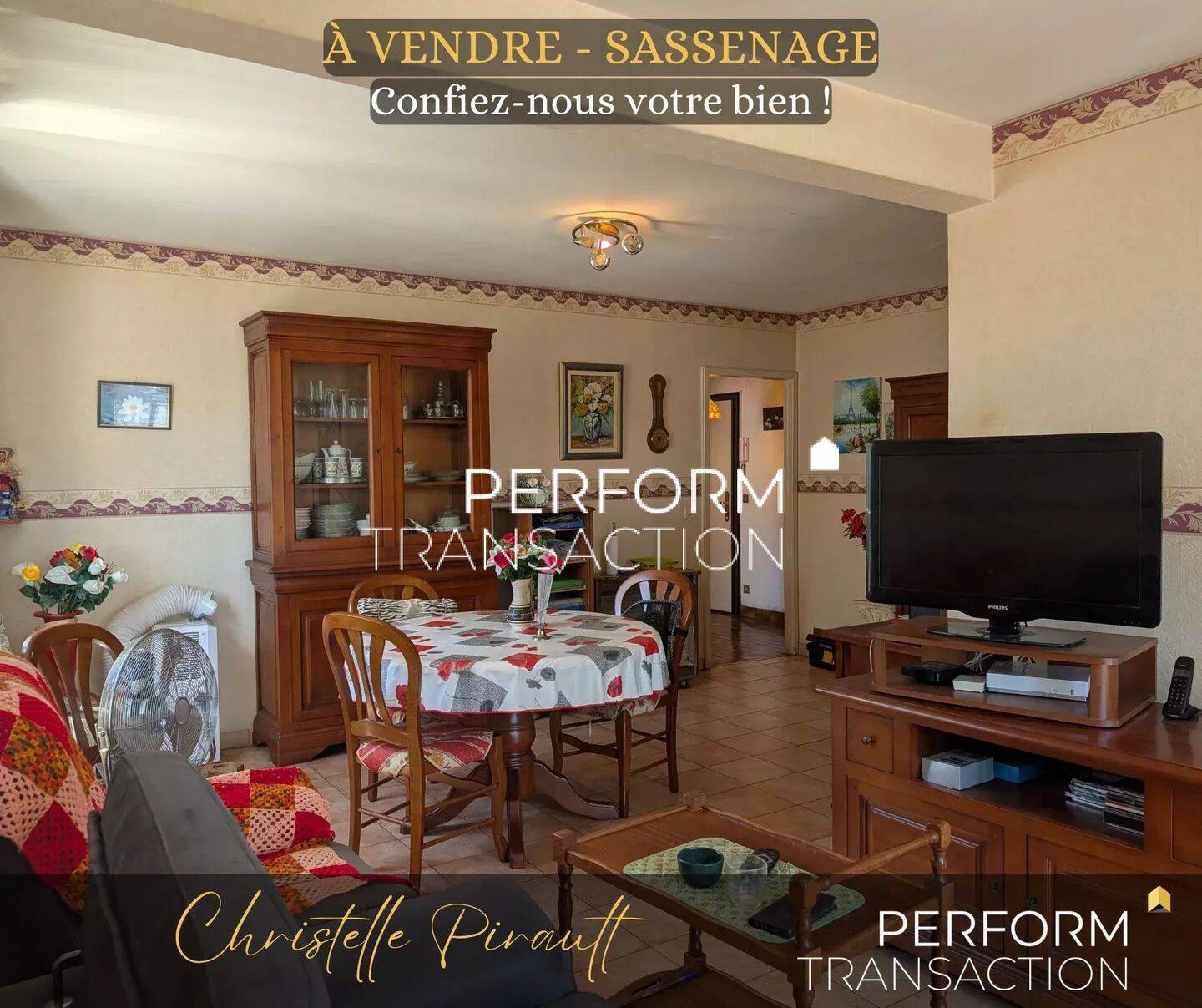 Appartement 3 pièces 71 m² · à Sassenage · 70,9 m² · 140 000 €