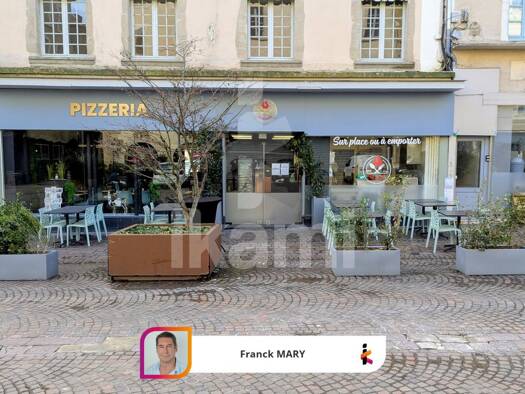 Restaurant à vendre Fonds de commerce 78 000 € 48,5 m² d'espace de restauration Centre-Historique Romans-sur-Isère 26100