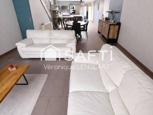 Maison de ville à vendre 278 500 € 4 pièces 3 chambres 120 m² 265 m² de terrain Sud Orchies 59310