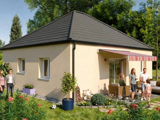 Terrain avec maison neuve à vendre 240 000 € 4 pièces 3 chambres 80 m² 880 m² de terrain Baraqueville 12160