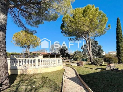 Maison de plain-pied à vendre 289 000 € 5 pièces 3 chambres 119 m² 2 577 m² de terrain Rieu Alès 30100