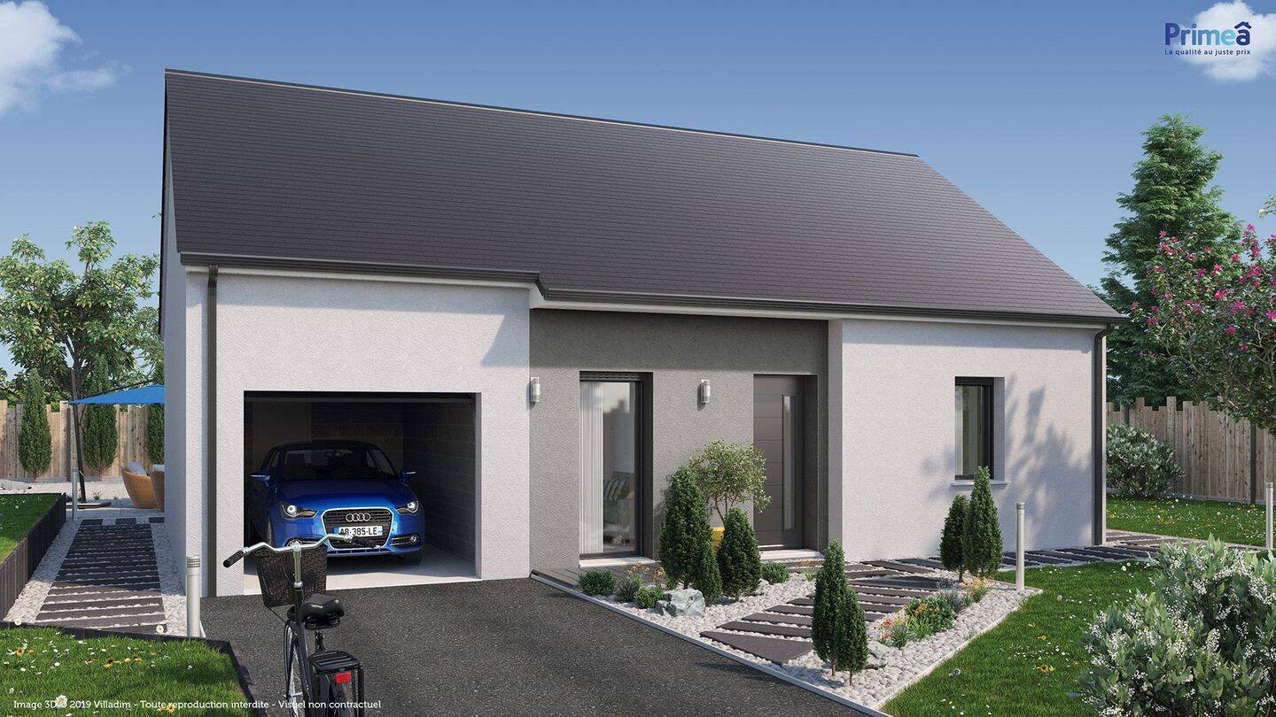 Maison 3 pièces 63 m² · à Escolives-Sainte-Camille · 63 m² · 183 847 €