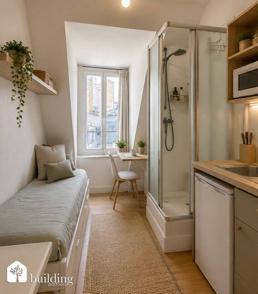 Appartement 2 pièces 14 m² · à Paris 8ème Arrondissement · 14 m² · 150 000 €