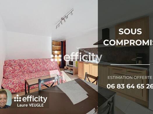 Appartement à vendre 167 000 € 3 pièces 1 chambre 38 m² 2 étages Chignin 73800