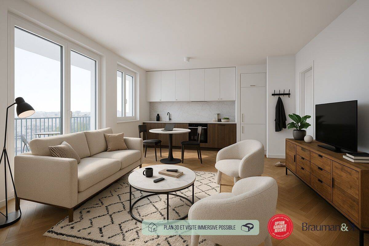 Appartement 3 pièces 62 m² · à Dijon · 62 m² · 209 000 €