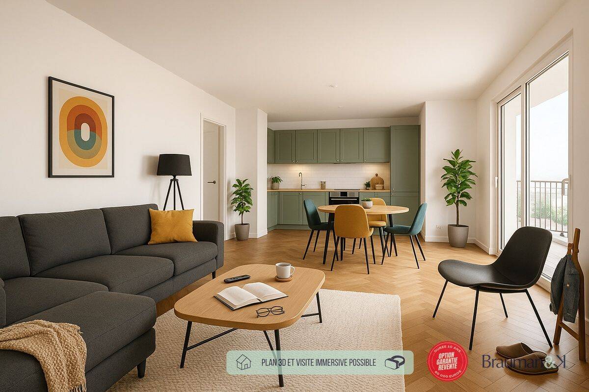 Appartement 4 pièces 78 m² · à Marly · 78 m² · 250 000 €