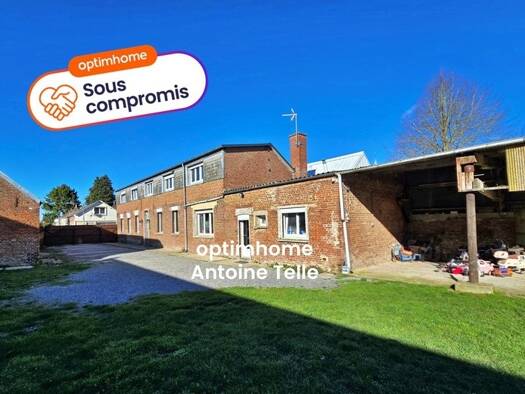 Maison à vendre 180 000 € 7 pièces 3 chambres 158 m² 1 571 m² de terrain Pommereuil 59360