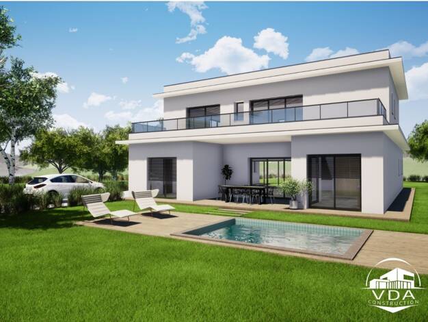 Terrain avec maison neuve à vendre 417 900 € 4 pièces 3 chambres 95 m² 1 058 m² de terrain Fleurieux-sur-l'Arbresle 69210