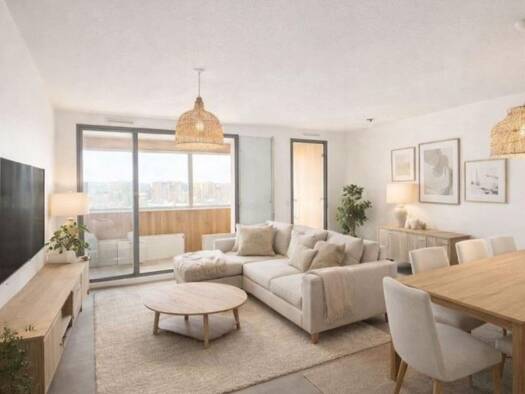 Appartement à vendre 179 000 € 3 pièces 2 chambres 77 m² 6ème étage Avenue de Marseille-Liourat Vitrolles 13127