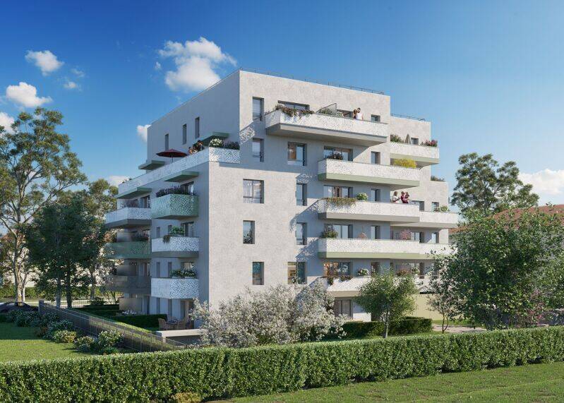 Appartement 3 pièces 62 m² · à Échirolles · 61,7 m² · 801 €