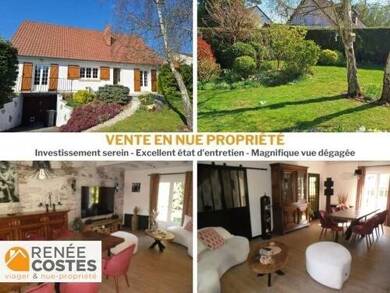 Maison en viager occupé Bouquet 187 320 € 6 pièces 5 chambres 133 m² 829 m² de terrain Raillencourt Ste Olle 59554