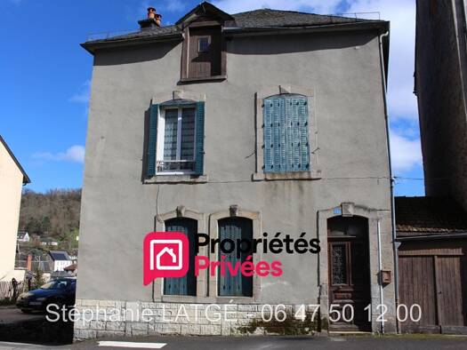 Maison à vendre 41 000 € 6 pièces 2 chambres 96,2 m² 90 m² de terrain Bort-les-Orgues 19110