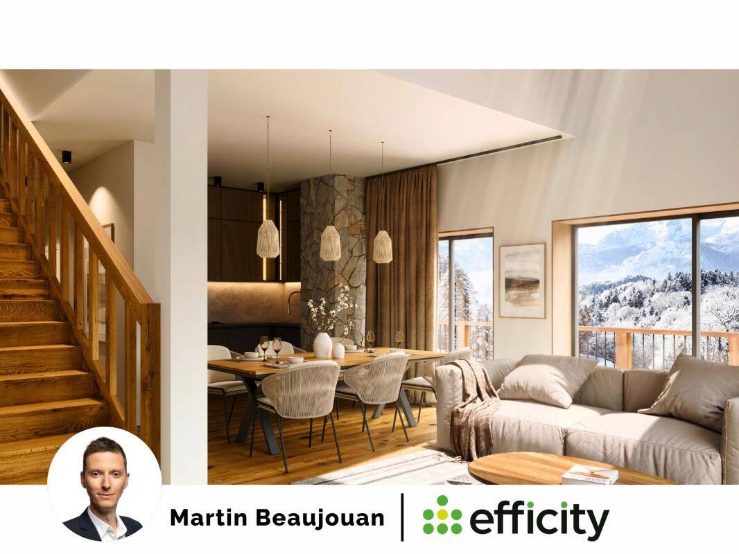 Appartement 3 pièces 65 m² · à Les Houches · 65,3 m² · 390 000 €
