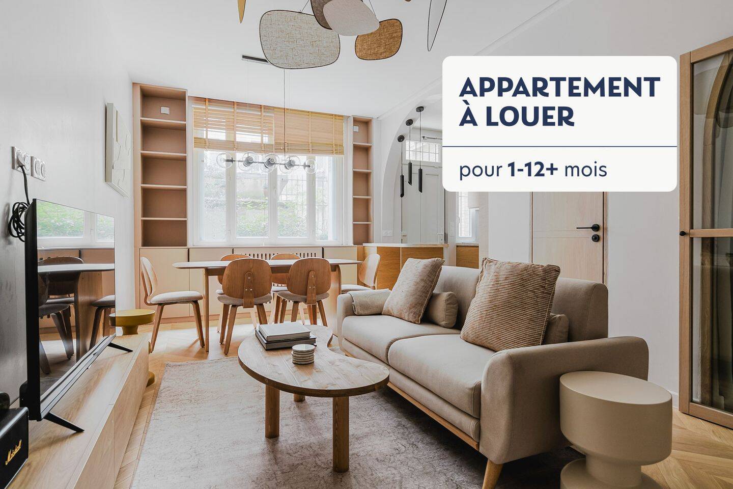 Appartement 3 pièces 55 m² · à Paris 16ème Arrondissement · 55 m² · 3 650 €/mois