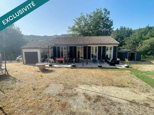 Maison de plain-pied à vendre 399 500 € 4 pièces 3 chambres 95 m² 1 719 m² de terrain La Roque-d'Anthéron 13640