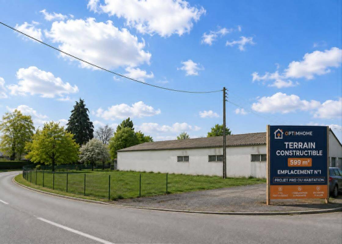 Terrain de 599 m² à Allaire - photo 2