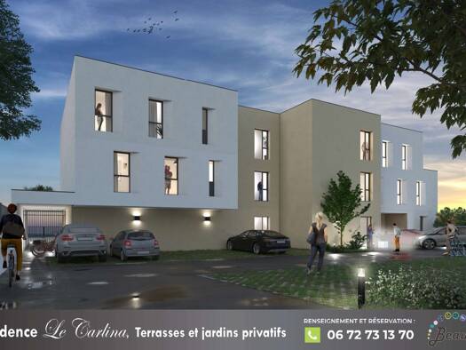 Appartement à vendre - neuf 264 990 € 3 pièces 2 chambres 75,6 m² dès le 30/09/2027 Morestel 38510