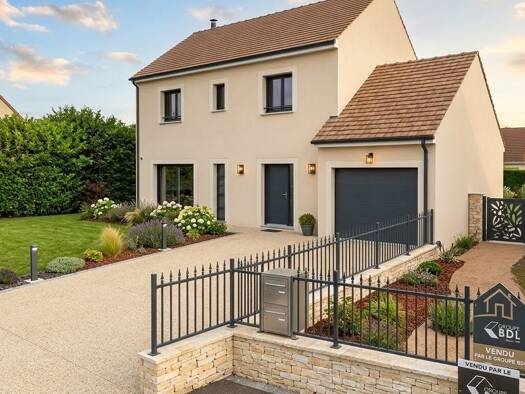 Terrain avec maison neuve à vendre 261 950 € 6 pièces 5 chambres 103,5 m² 507 m² de terrain Mormant 77720