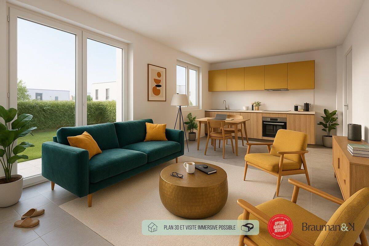 Appartement 2 pièces 40 m² · à Chenôve · 40 m² · 135 000 €