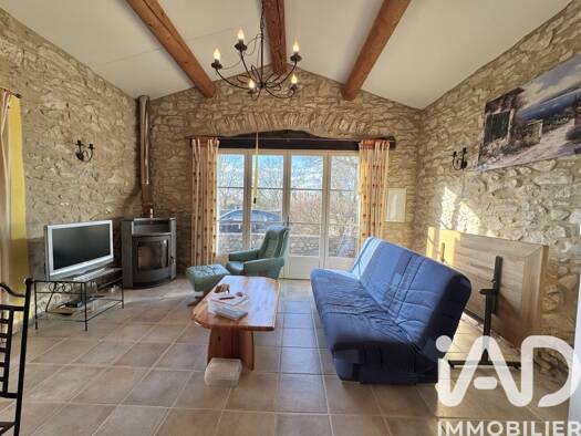 Maison à vendre 160 000 € 2 pièces 1 chambre 49 m² 351 m² de terrain Lussan 30580