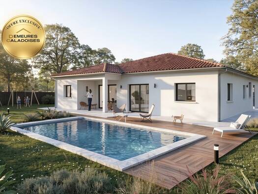 Terrain avec maison neuve à vendre 295 000 € 5 pièces 4 chambres 115 m² 600 m² de terrain Cessieu 38110