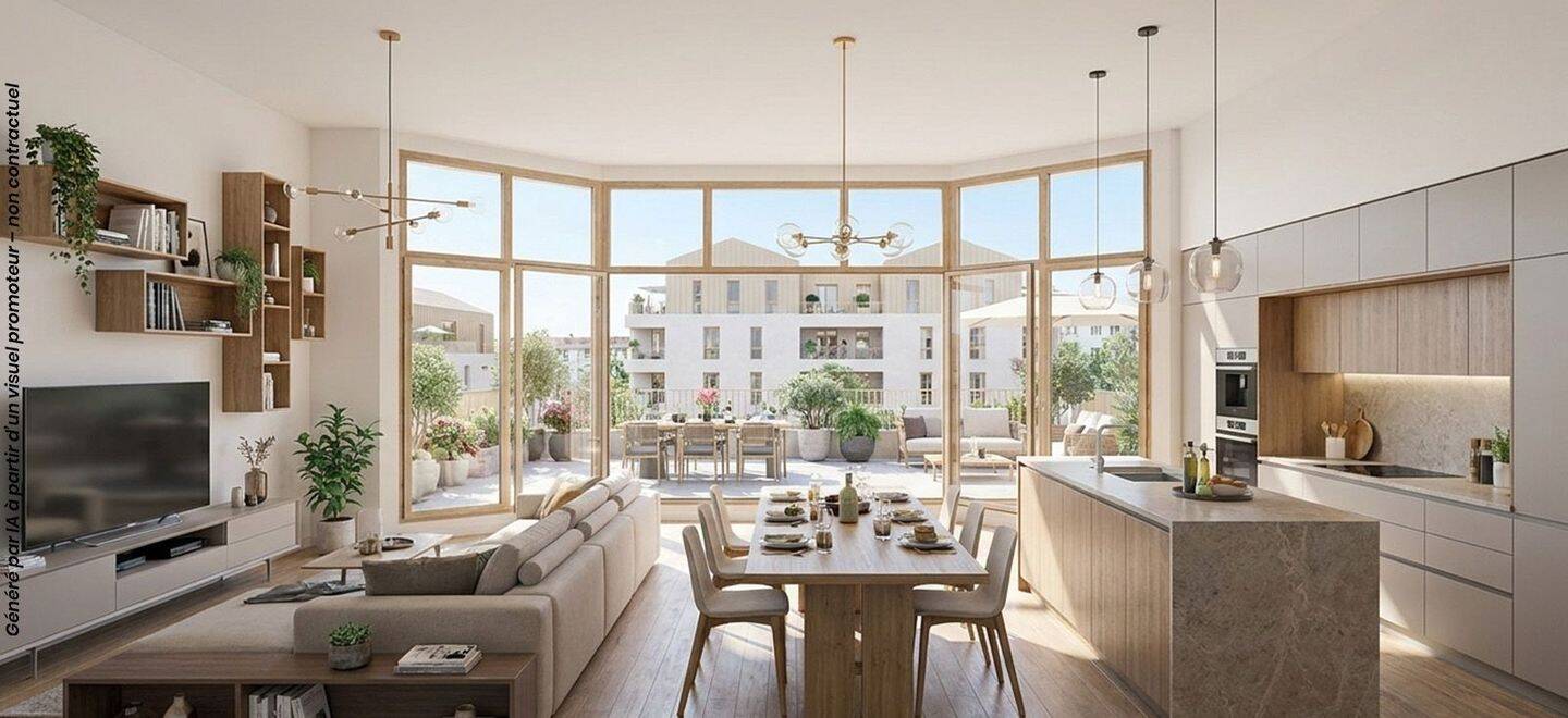Appartement 3 pièces 60 m² · à Thionville · 59,7 m² · 212 000 €