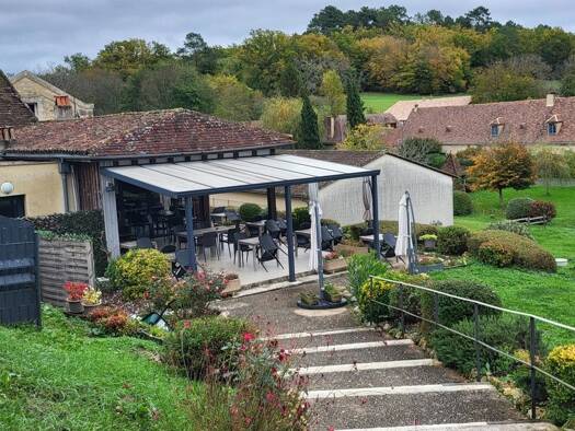 Restaurant à vendre Fonds de commerce 86 650 € 170 m² d'espace de restauration Bergerac 24100