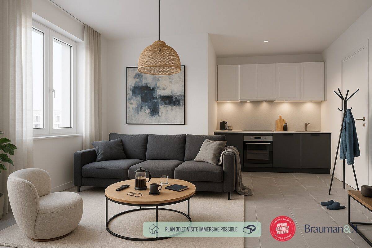 Appartement 2 pièces 48 m² · à Inzinzac-Lochrist · 48 m² · 192 000 €
