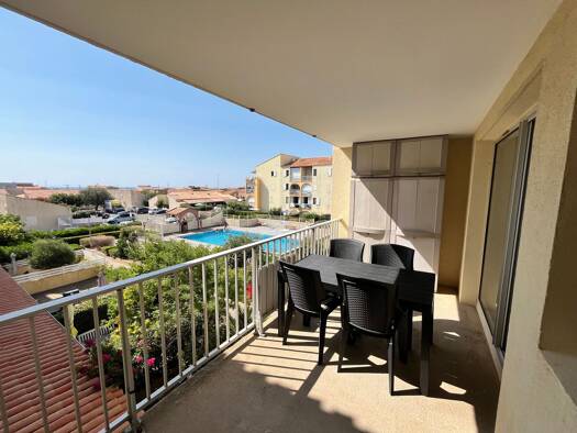 Appartement à vendre 116 000 € 3 pièces 2 chambres 24 m² Étage 2/3 Ecarts Narbonne 11100