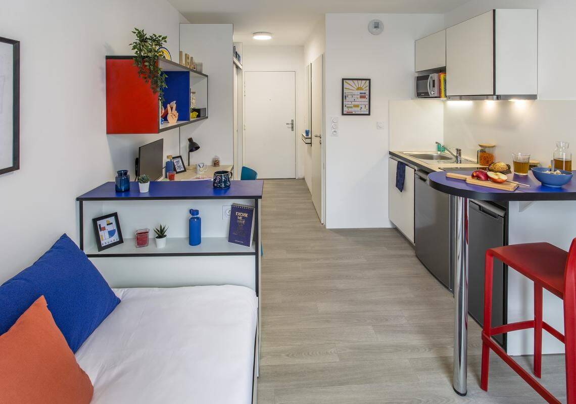 Appartement 1 pièce 15 m² · à Angers · 15 m² · 508 €/mois